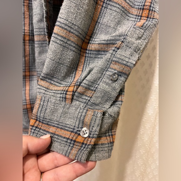 Men's Molokai Surf Co Plad Flannel Button Up Long Sleeve Shirt XXL - Picture 5 of 9